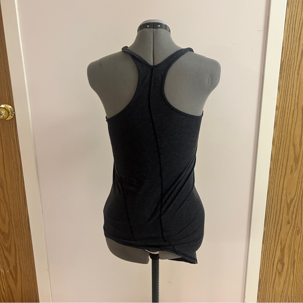 lululemon athletica Charcoal Racerback Tank Top